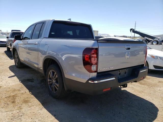 5FPYK2F14KB007960 - 2019 HONDA RIDGELINE SPORT SILVER photo 2