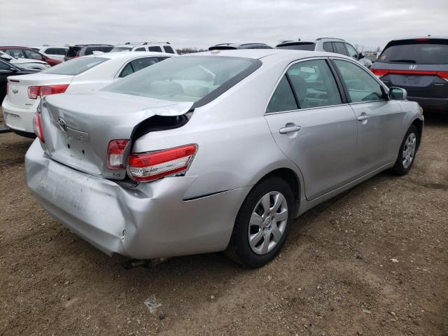 4T4BF3EK5BR183203 - 2011 TOYOTA CAMRY BASE SILVER photo 3