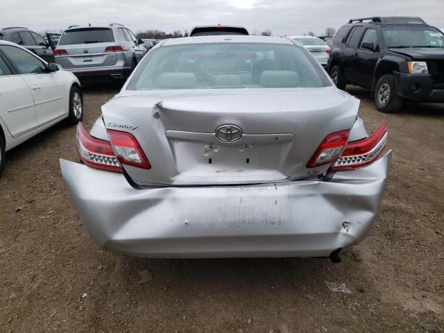 4T4BF3EK5BR183203 - 2011 TOYOTA CAMRY BASE SILVER photo 6