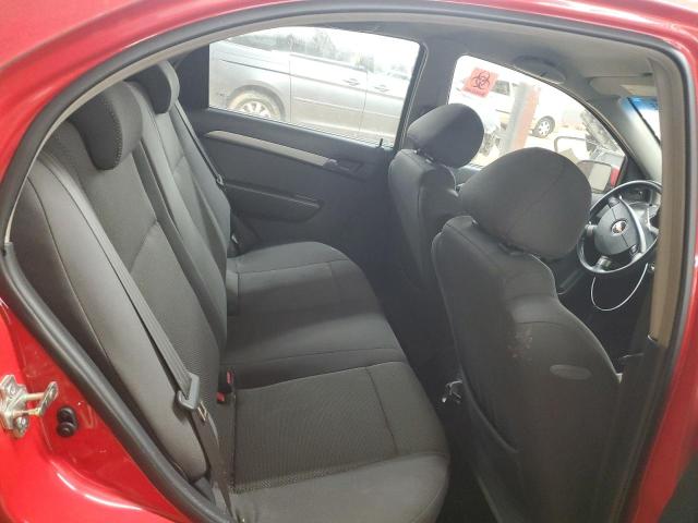 KL1TD566X7B168714 - 2007 CHEVROLET AVEO BASE 红色 照片 10