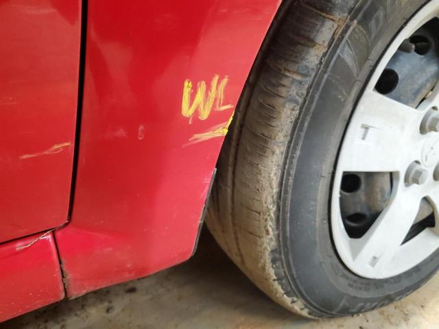 KL1TD566X7B168714 - 2007 CHEVROLET AVEO BASE 红色 照片 12