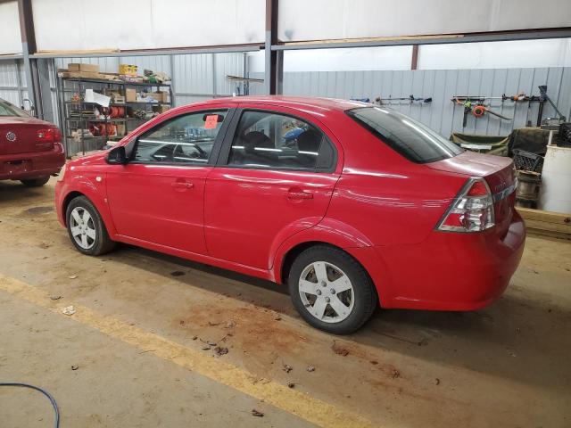 KL1TD566X7B168714 - 2007 CHEVROLET AVEO BASE 红色 照片 2