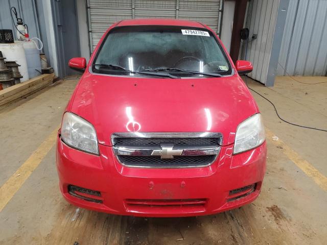 KL1TD566X7B168714 - 2007 CHEVROLET AVEO BASE 红色 照片 5