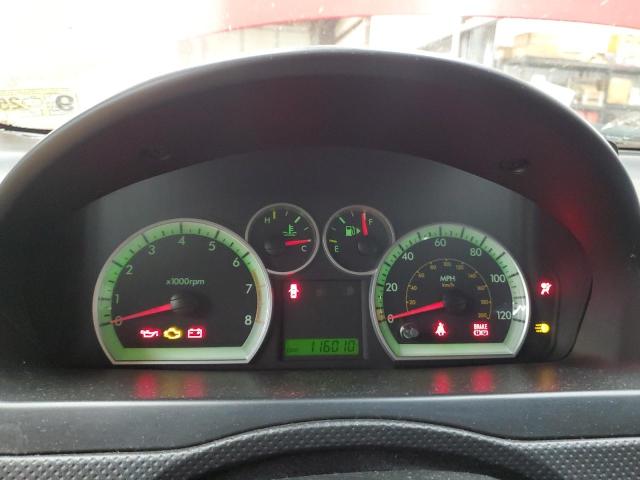 KL1TD566X7B168714 - 2007 CHEVROLET AVEO BASE 红色 照片 9