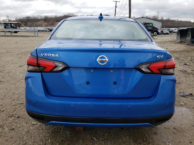 3N1CN8EV7ML884970 - 2021 NISSAN VERSA SV BLUE photo 6