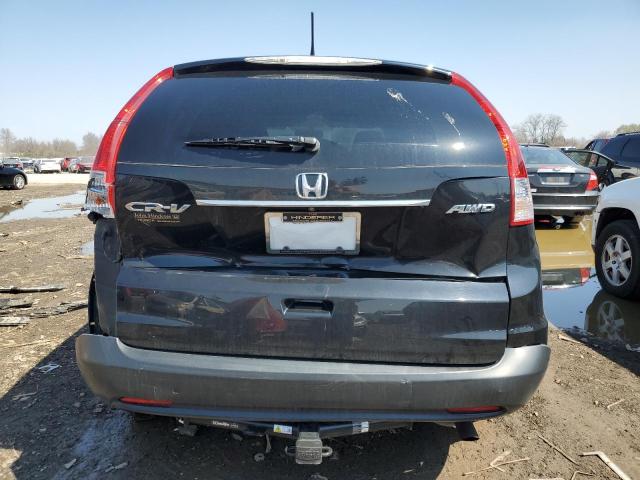 5J6RM4H58EL084894 - 2014 HONDA CR-V EX BLACK photo 6