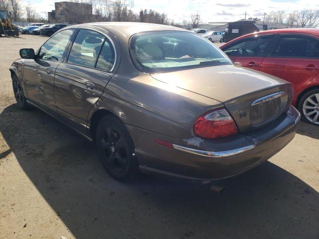 SAJDA01N91FL89522 - 2001 JAGUAR S-TYPE BROWN photo 2