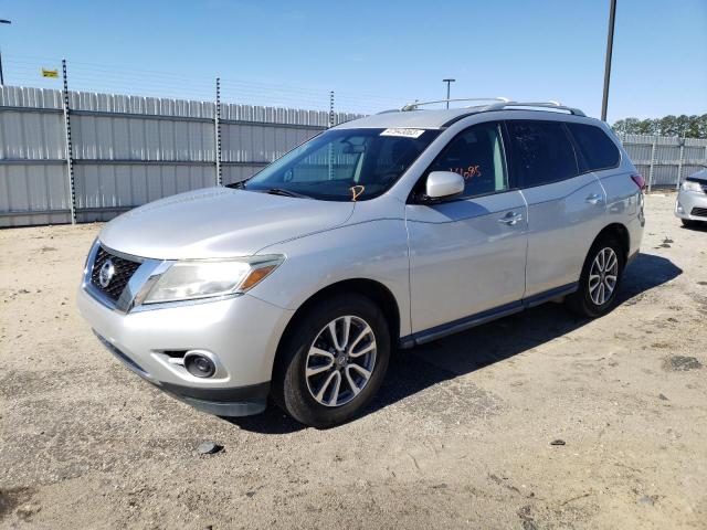 5N1AR2MN3DC634009 - 2013 NISSAN PATHFINDER S ვერცხლისფერი ფოტო 1