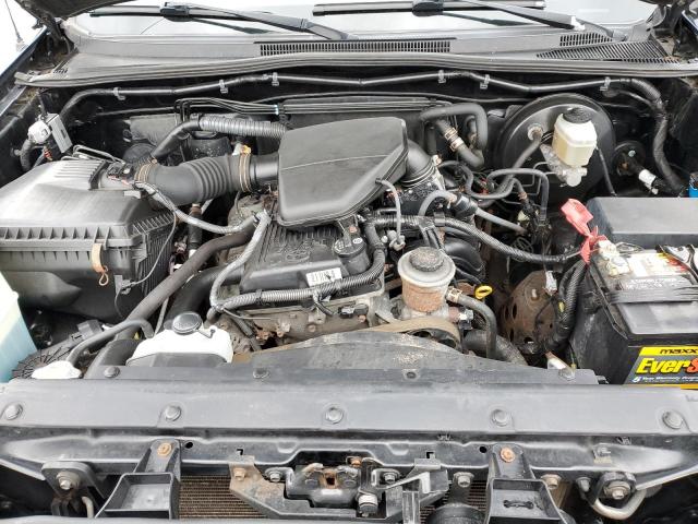 5TETX22N27Z460316 - 2007 TOYOTA TACOMA ACCESS CAB შავი ფოტო 11