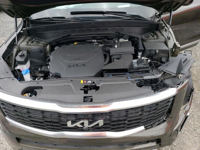 5XYP5DHCXNG256816 - 2022 KIA TELLURIDE SX GREEN photo 12