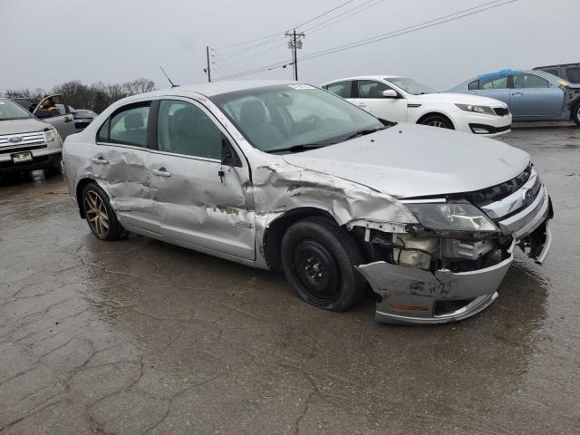 3FAHP0JA5CR367640 - 2012 FORD FUSION SEL SILVER photo 4