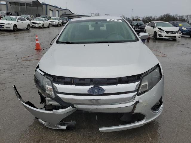 3FAHP0JA5CR367640 - 2012 FORD FUSION SEL SILVER photo 5