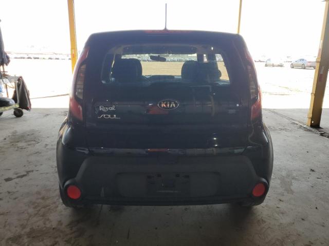 KNDJN2A27F7204621 - 2015 KIA SOUL BLACK photo 6