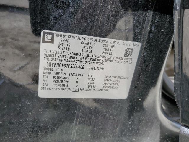 3GYFNCE37FS599300 - 2015 CADILLAC SRX PERFORMANCE COLLECTION Қара фото 13