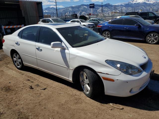 JTHBA30G655071605 - 2005 LEXUS ES 330 WHITE photo 4