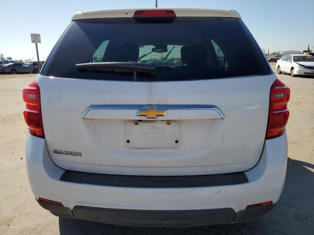 2GNALAEK0H1535204 - 2017 CHEVROLET EQUINOX L WHITE photo 6