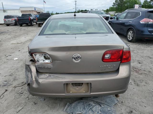 1G4HD57256U231436 - 2006 BUICK LUCERNE CXL GOLD photo 6