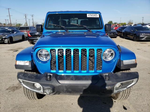 1C6HJTAG5NL170445 - 2022 JEEP GLADIATOR SPORT BLUE photo 5