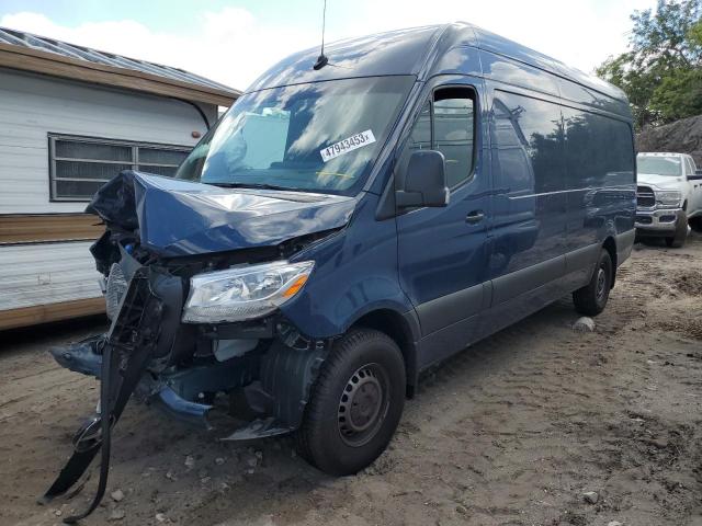 W1Y4ECHY7NT110236 - 2022 MERCEDES-BENZ SPRINTER 2500 BLUE photo 1