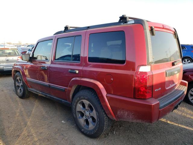 1J8HG48N16C338688 - 2006 JEEP COMMANDER RED photo 2