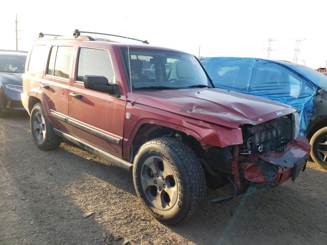 1J8HG48N16C338688 - 2006 JEEP COMMANDER RED photo 4