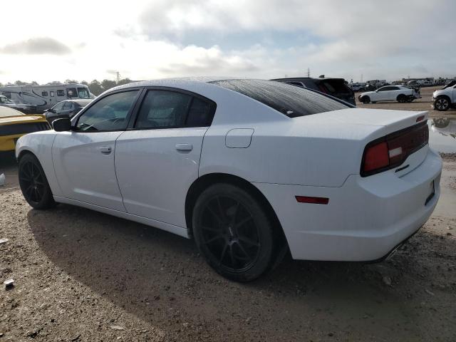 2C3CDXBG0DH622902 - 2013 DODGE CHARGER SE WHITE photo 2