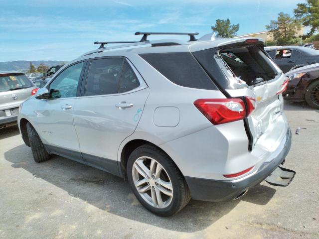 2GNAXNEX4J6309036 - 2018 CHEVROLET EQUINOX PREMIER SILVER photo 2