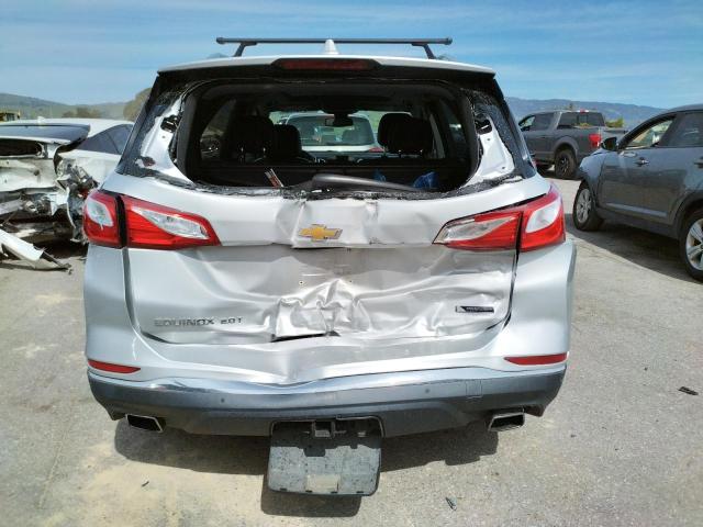 2GNAXNEX4J6309036 - 2018 CHEVROLET EQUINOX PREMIER SILVER photo 6