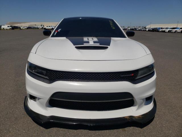 2C3CDXCT4KH652753 - 2019 DODGE CHARGER R/T WHITE photo 5