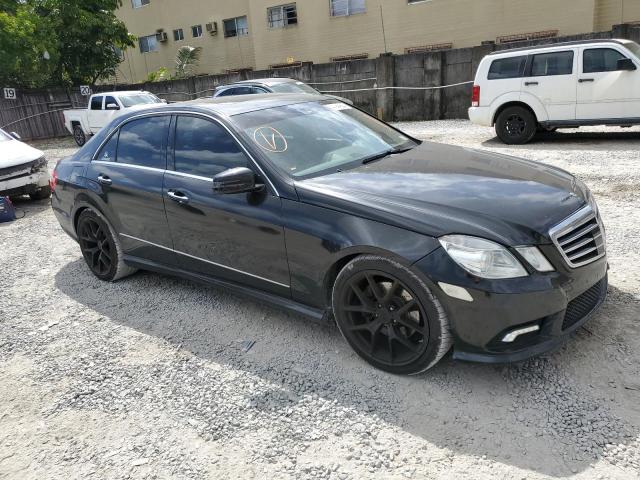 WDDHF5GB8BA474044 - 2011 MERCEDES-BENZ E 350 BLACK photo 4