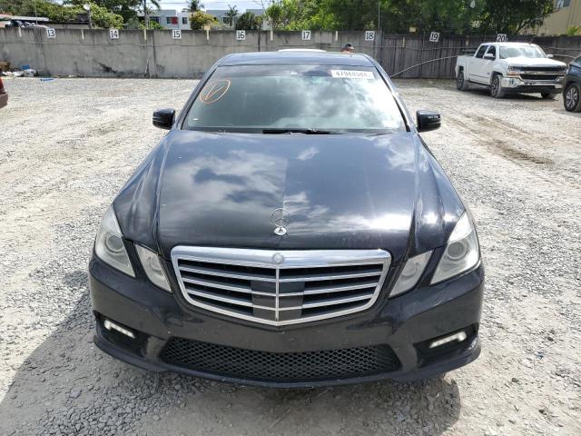 WDDHF5GB8BA474044 - 2011 MERCEDES-BENZ E 350 BLACK photo 5