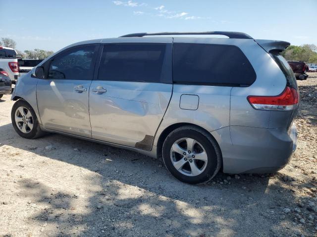 5TDKK3DC0BS045223 - 2011 TOYOTA SIENNA LE SILVER photo 2