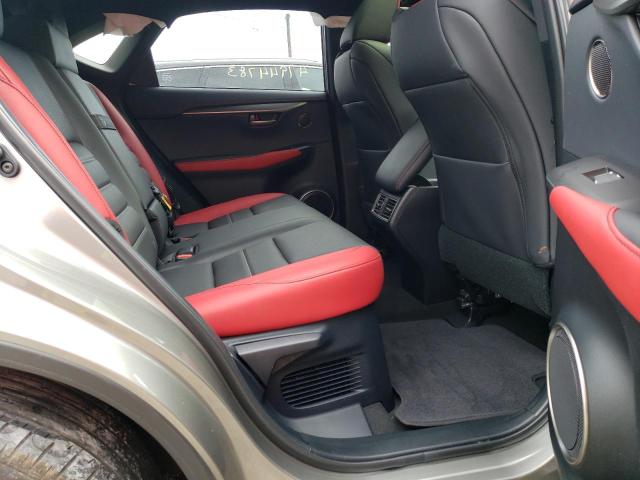 JTJSARBZXM2182030 - 2021 LEXUS NX 300 BASE ვერცხლისფერი ფოტო 10