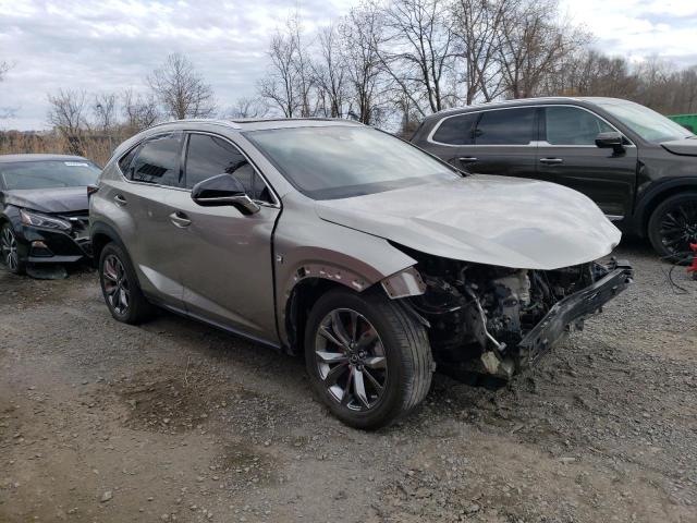 JTJSARBZXM2182030 - 2021 LEXUS NX 300 BASE ვერცხლისფერი ფოტო 4