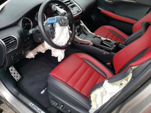 JTJSARBZXM2182030 - 2021 LEXUS NX 300 BASE ვერცხლისფერი ფოტო 7