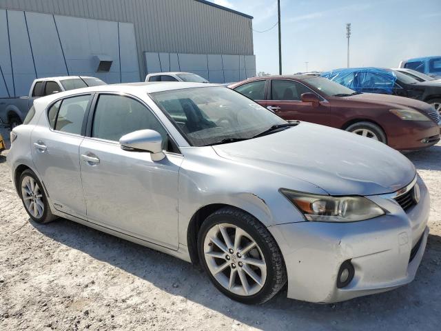 JTHKD5BH0C2079559 - 2012 LEXUS CT 200 SILVER photo 4