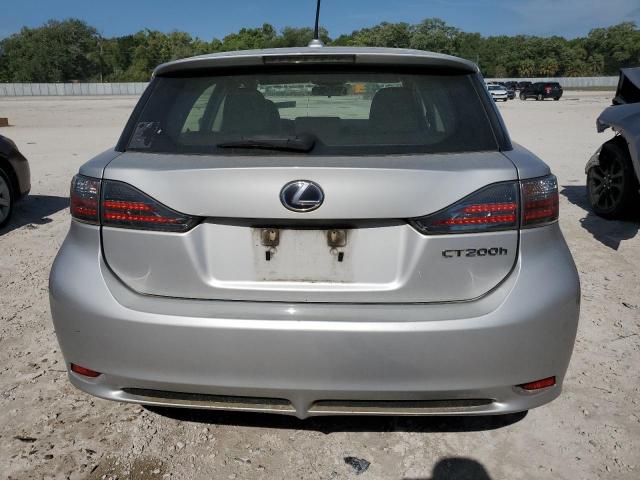 JTHKD5BH0C2079559 - 2012 LEXUS CT 200 SILVER photo 6