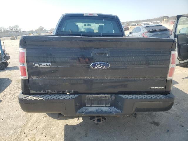 1FTFX1CF2DKG48641 - 2013 FORD F150 SUPER CAB BLACK photo 6