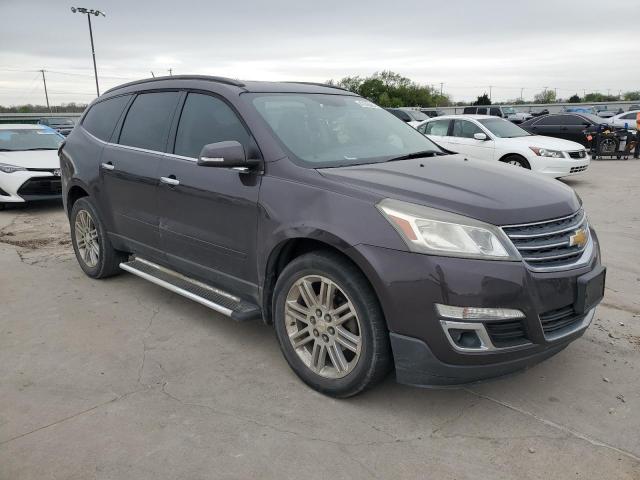 1GNKRGKD1FJ376904 - 2015 CHEVROLET TRAVERSE LT BROWN photo 4