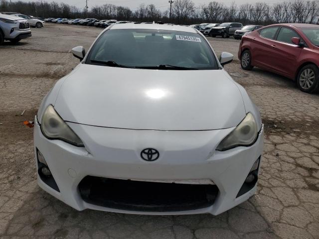 JF1ZNAA10D1720491 - 2013 TOYOTA SCION FR-S WHITE photo 5