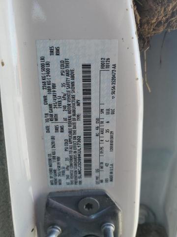 5LMCJ3D99KUL17302 - 2019 LINCOLN MKC RESERVE თეთრი ფოტო 13