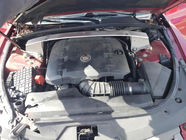 1G6DJ5EV8A0130662 - 2010 CADILLAC CTS PERFORMANCE COLLECTION Қызыл фото 11