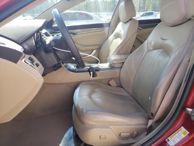 1G6DJ5EV8A0130662 - 2010 CADILLAC CTS PERFORMANCE COLLECTION Қызыл фото 7