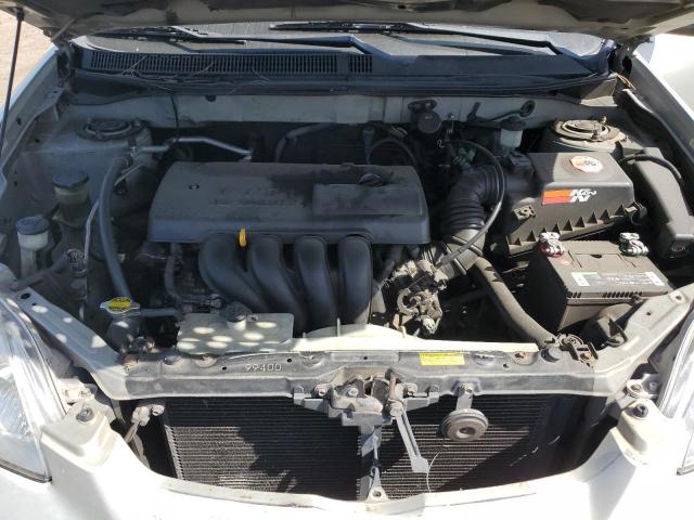 2T1KR32E43C095097 - 2003 TOYOTA COROLLA MA XR SILVER photo 11