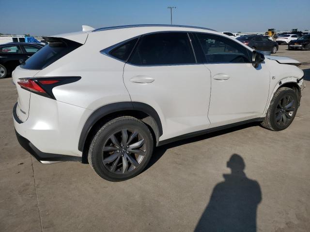 JTJYARBZ2F2002617 - 2015 LEXUS NX 200T WHITE photo 3