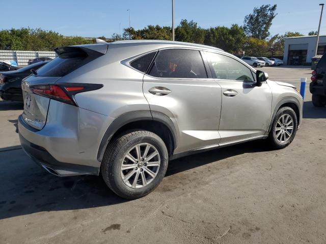 JTJYARBZ5K2144793 - 2019 LEXUS NX 300 BASE ვერცხლისფერი ფოტო 3