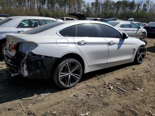 WBA4J7C57KBM75664 - 2019 BMW 440XI GRAN COUPE WHITE photo 3