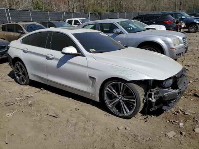 WBA4J7C57KBM75664 - 2019 BMW 440XI GRAN COUPE WHITE photo 4