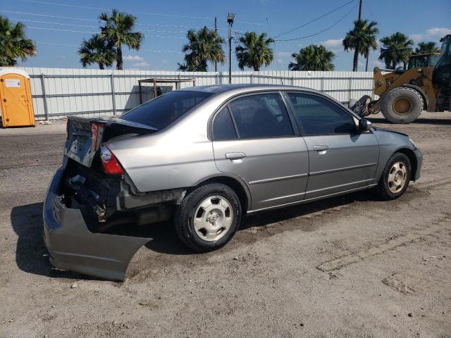 JHMES96625S012905 - 2005 HONDA CIVIC HYBRID BEIGE photo 3