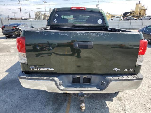 5TFDW5F1XAX110950 - 2010 TOYOTA TUNDRA CREWMAX SR5 GREEN photo 6